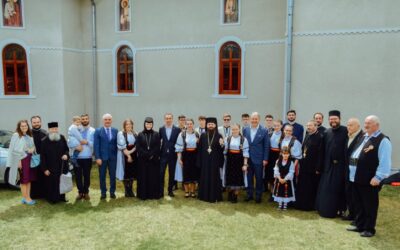 Slujire arhierească în satul natal al Episcopului-vicar Benedict Bistrițeanul, în a treia zi de Paști