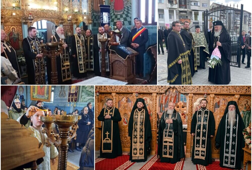 Mitropolitul Andrei a binecuvântat trei comunități din Eparhia Clujului, în Săptămâna Patimilor