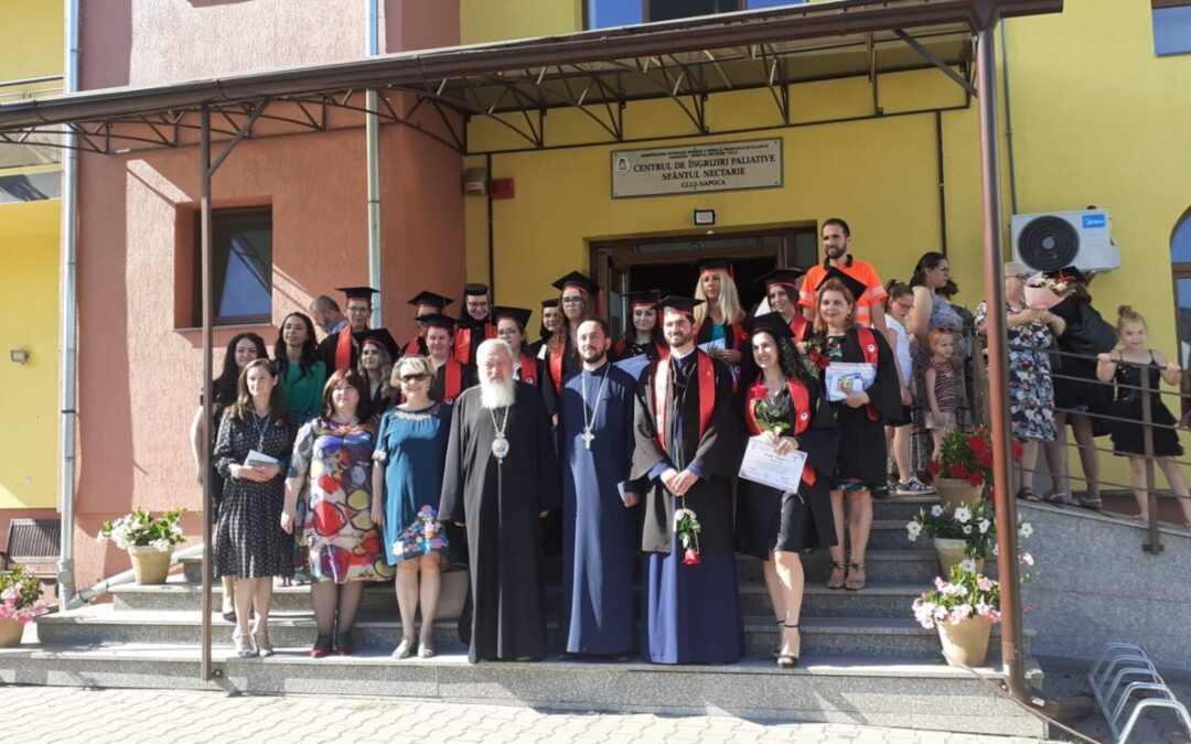 Festivitatea de Absolvire a Promoţiei 2019-2022 de la Școala Postliceală Sanitară „Sfântul Nectarie” din Cluj-Napoca