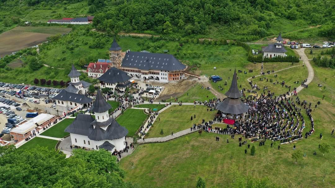 Sărbătoarea Hramului la Mănăstirea de la Nușeni, județul Bistrița-Năsăud