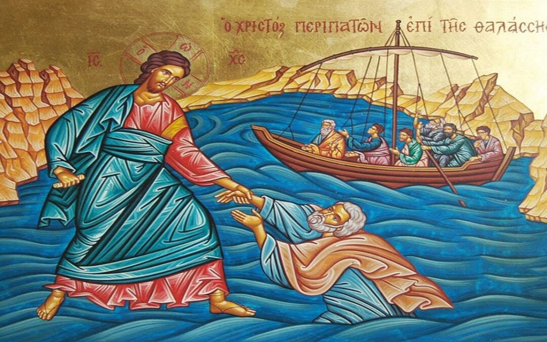 Evanghelia zilei – Duminica a 9-a după Rusalii (Umblarea pe mare – Potolirea furtunii)