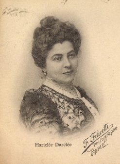 La Milano va fi amplasată o placă memorială în amintirea marii soprane Hariclea Darclée (1860-1939)