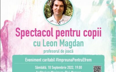 Leon Magdan, profesorul de jocă, va fi la Cluj în 10 septembrie 2022 | Împreună pentru Efrem