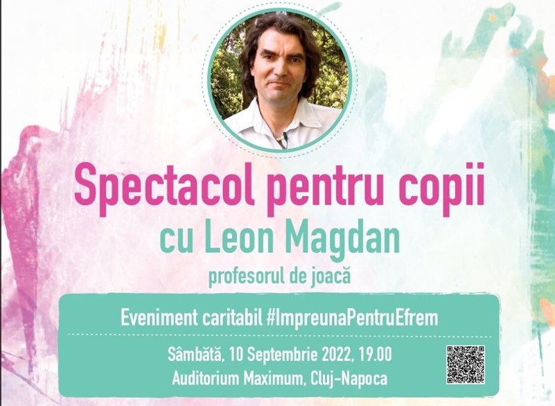 Leon Magdan, profesorul de jocă, va fi la Cluj în 10 septembrie 2022 | Împreună pentru Efrem