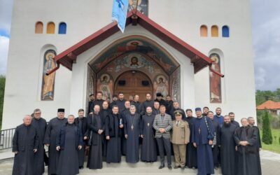 Cea mai nouă biserică ortodoxă de pe raza Comunei Jucu, gazda ședinței administrative a preoților din Protopopiatul Cluj 1