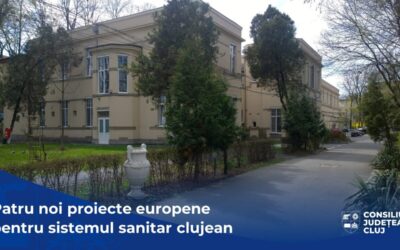 Patru noi proiecte europene pentru sistemul sanitar clujean | Consiliul Județean Cluj
