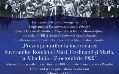 Filmul documentar „Prezența moților la încoronarea Suveranilor României Mari, Ferdinand și Maria, la Alba-Iulia”