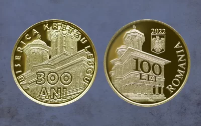 BNR lansează o monedă dedicată împlinirii a 300 de ani de la zidirea Bisericii Kretzulescu