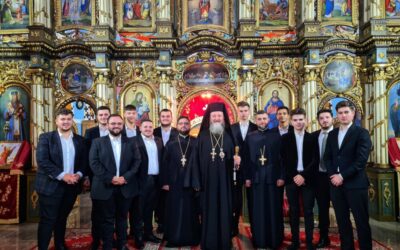 Concert de colinde românești în Serbia, susținut de studenți teologi clujeni