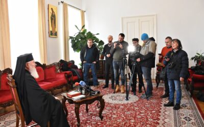 Mitropolitul Andrei s-a întâlnit cu presa clujeană și a prezentat mesajul pastoralei la Sărbătoarea Nașterii Domnului 2022