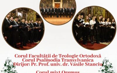 Concertul de Colinde al Corurilor Facultății de Teologie Ortodoxă din Cluj-Napoca
