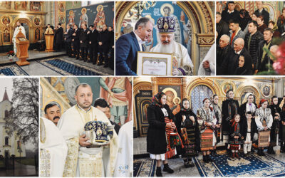 Zi de sărbătoare în Ilva Mare. Părintele Mitropolit Andrei a binecuvântat lucrările efectuate la biserică și a sfințit capela mortuară