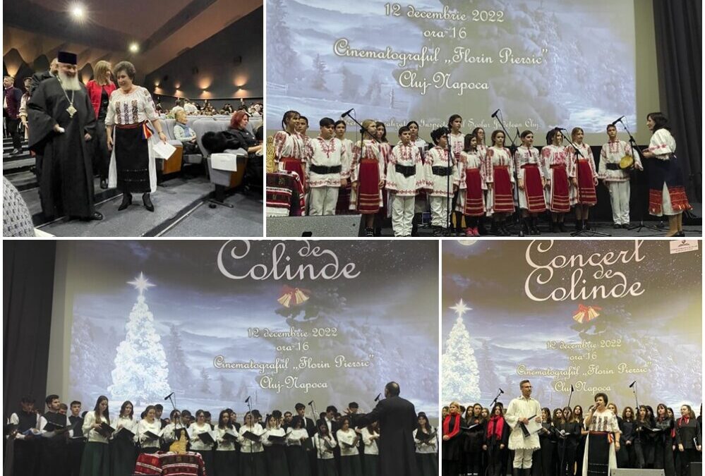 Mitropolitul Andrei a participat la Concertul de Colinde al școlilor clujene
