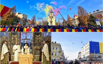 Ziua Națională a României, sărbătorită la Cluj-Napoca printr-o ceremonie religioasă și militară