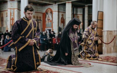 Episcopul-vicar Benedict a oficiat Vecernia iertării în Parohia „Sf. Ap. Petru și Pavel” din Mănăștur