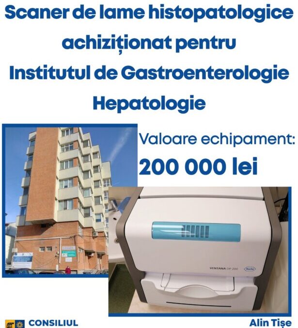 Nou echipament medical la Institutul de Gastroenterologie-Hepatologie | Consiliul Județean Cluj