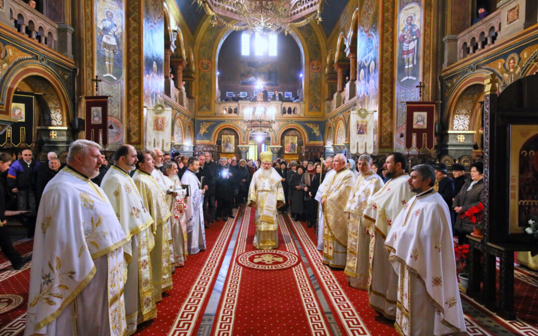 Binecuvântare arhierească la Catedrala Ortodoxă din Turda