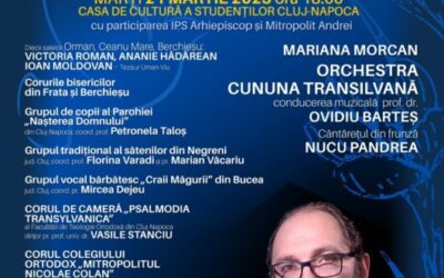 Concert de pricesne și muzică religioasă „Tradiții clujene, de Buna Vestire”| invitat Pr. Constantin Necula
