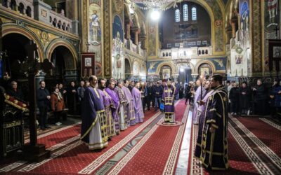 Liturghia Darurilor mai înainte sfințite la Catedrala Ortodoxă din Turda