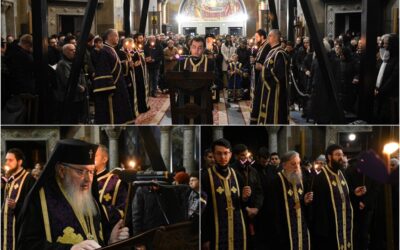 IPS Părinte Andrei a oficiat Denia Canonului cel Mare la Catedrala Mitropolitană din Cluj-Napoca