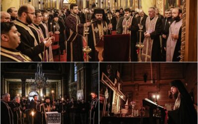 Slujirea arhierească a PS Benedict în primele zile din Postul Paștilor | Canonul cel Mare