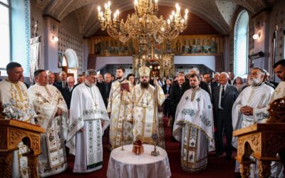 Binecuvântarea lucrărilor efectuate la Biserica „Sfinții Arhangheli Mihail și Gavriil” din Plaiuri