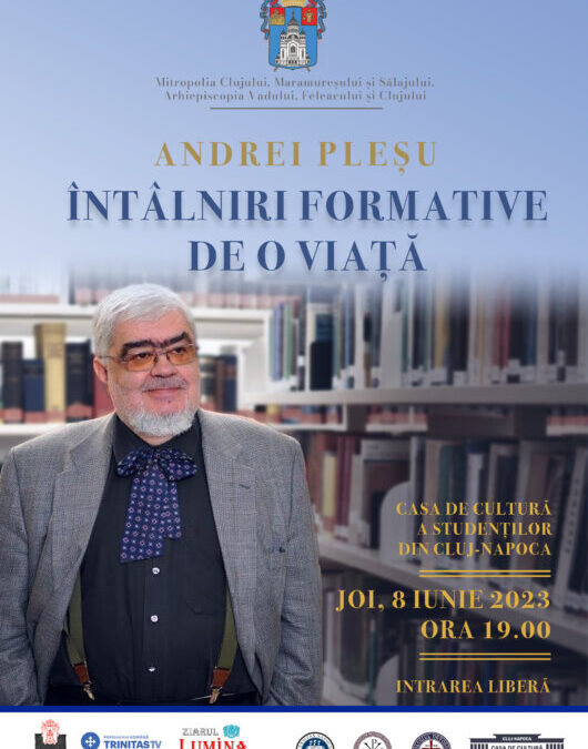 Andrei Pleșu conferențiază la Cluj-Napoca