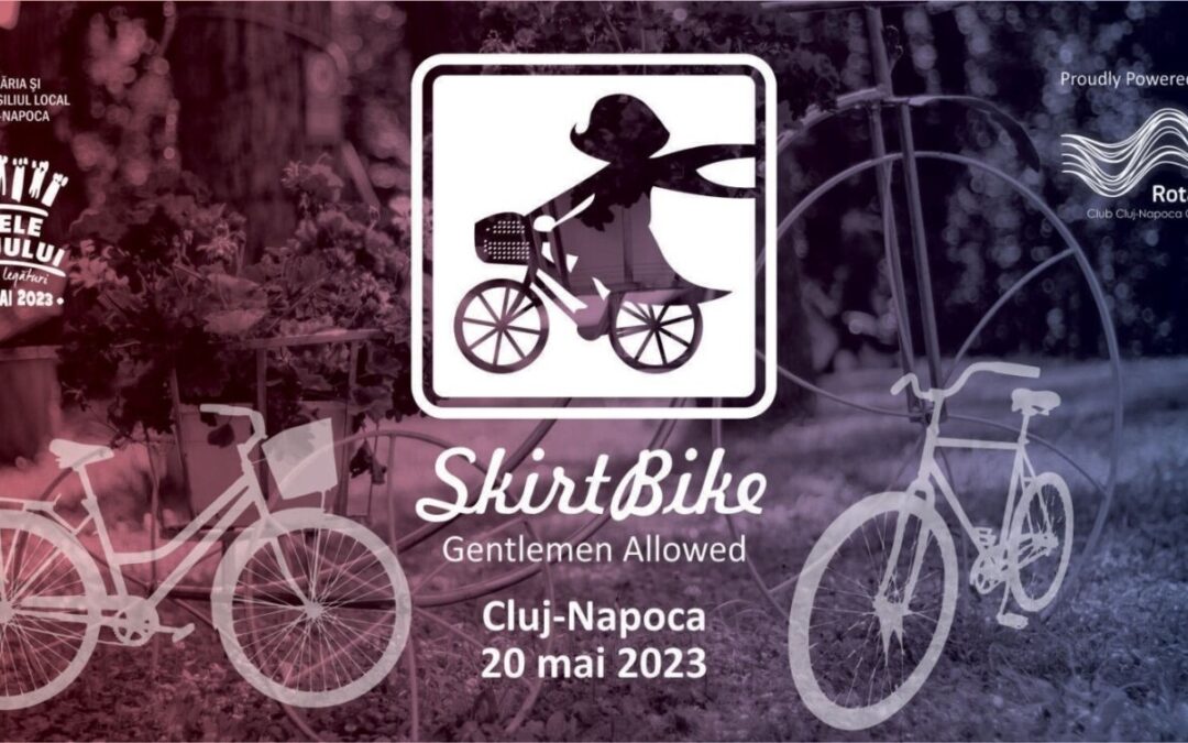 Parada SkirtBike la Cluj-Napoca în cadrul Zilelelor Clujului