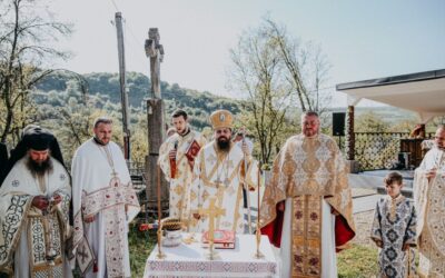 Binecuvântarea lucrărilor de restaurare efectuate la biserica monument istoric din Ciubăncuța