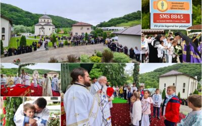 Hramul Așezământului pentru copii „Sfântul Onufrie cel Mare” din Florești și aniversarea a 10 ani de la punerea pietrei de temelie