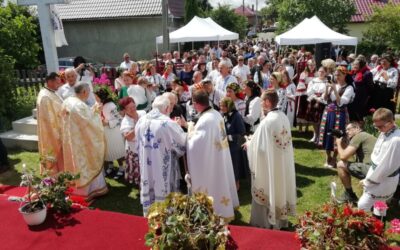 Binecuvântarea lucrărilor efectuate la Biserica „Sfântul Mare Mucenic Dimitrie” din Lăpușești
