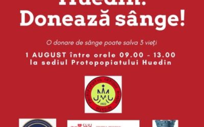 Campanie de donare de sânge la Huedin