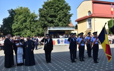 Depunerea jurământului militar la Școala de Agenți de Poliție „Septimiu Mureșan” Clu-Napoca