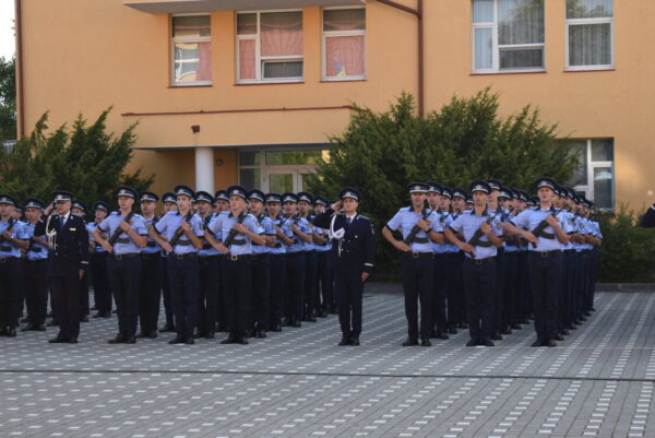 Depunerea jurământului militar la Școala de Agenți de Poliție „Septimiu Mureșan” Clu-Napoca