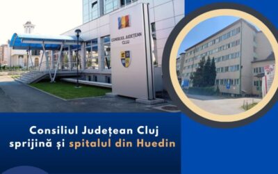 Consiliul Județean Cluj sprijină și spitalul din Huedin
