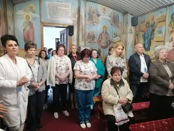 Capela din incinta Spitalului Clinic Județean de Urgență Bistrița și-a serbat hramul