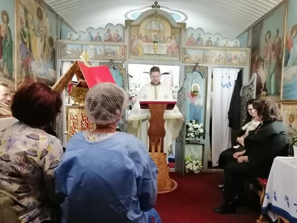 Capela din incinta Spitalului Clinic Județean de Urgență Bistrița și-a serbat hramul