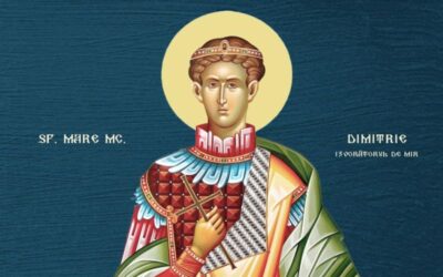 Agenda ierarhilor la sărbătoarea Sfântului Mare Mucenic Dimitrie, Izvorâtorul de mir