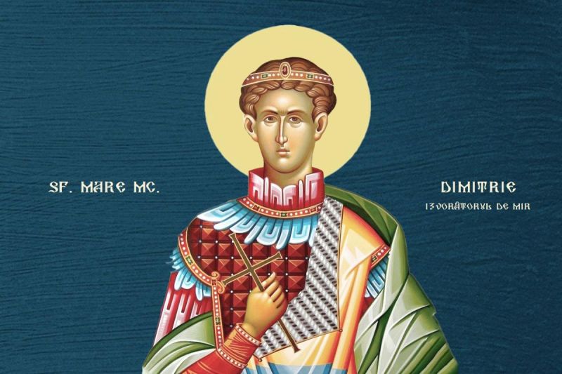 Agenda ierarhilor la sărbătoarea Sfântului Mare Mucenic Dimitrie, Izvorâtorul de mir