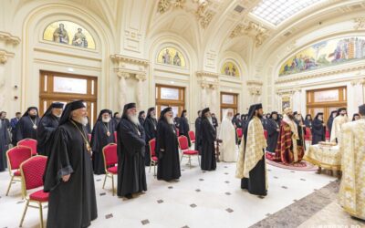 Ședință de lucru a Sfântului Sinod, la Palatul Patriarhiei | 25 octombrie 2023
