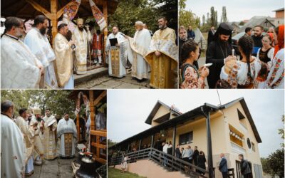 Sfințirea noilor clopote ale bisericii din Sita și binecuvântarea lucrărilor efectuate la casa parohială