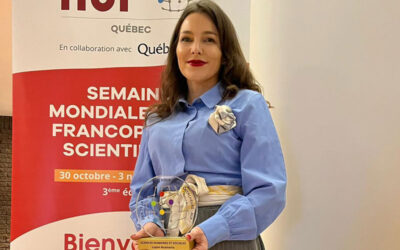 Anamaria Lupan (UBB): Premiul Francofoniei pentru tineri cercetători