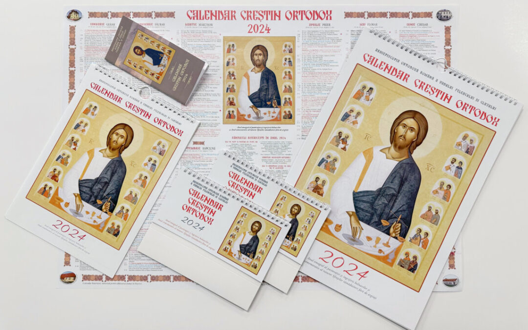 Calendarul bisericesc pe anul 2024, în magazinele Arhiepiscopiei Clujului