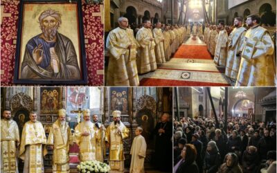 Sfântul Apostol Andrei, sărbătorit la Catedrala Mitropolitană din Cluj-Napoca | Mitropolitul Andrei și-a cinstit ocrotitorul spiritual