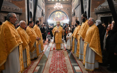 Numeroși clujeni au sărbătorit prin rugăciune prima zi a Anului Nou 2024, la Catedrala Mitropolitană