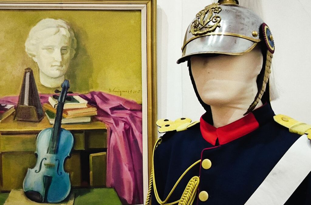 Uniforme de jandarmerie din perioada 1850-2024 și lucrări din patrimoniul Muzeului de Artă Cluj-Napoca