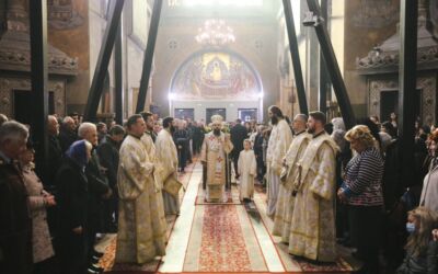 Slujire arhierească la Catedrala Mitropolitană din Cluj-Napoca, în Duminica a 17-a după Rusalii