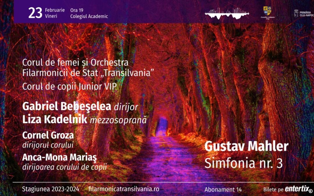 Concert vocal-simfonic – dirijor Gabriel Bebeşelea la Filarmonica de Stat „Transilvania”