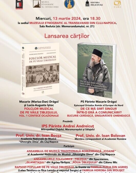 Două volume scrise de Episcopul Europei de Nord vor fi lansate la Cluj