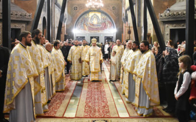 Slujire arhierească la Catedrala Mitropolitană din Cluj-Napoca, în Duminica a 34-a după Rusalii